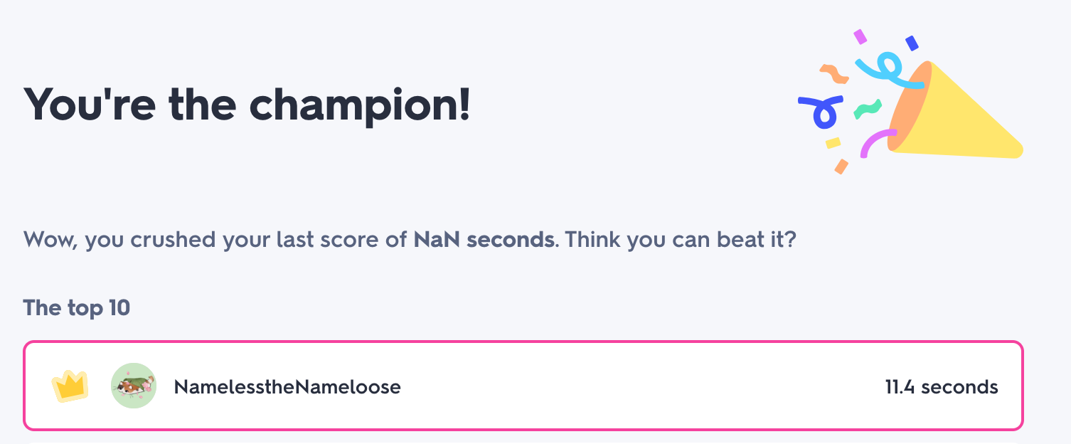 quizlet results