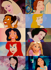 smiling princesses